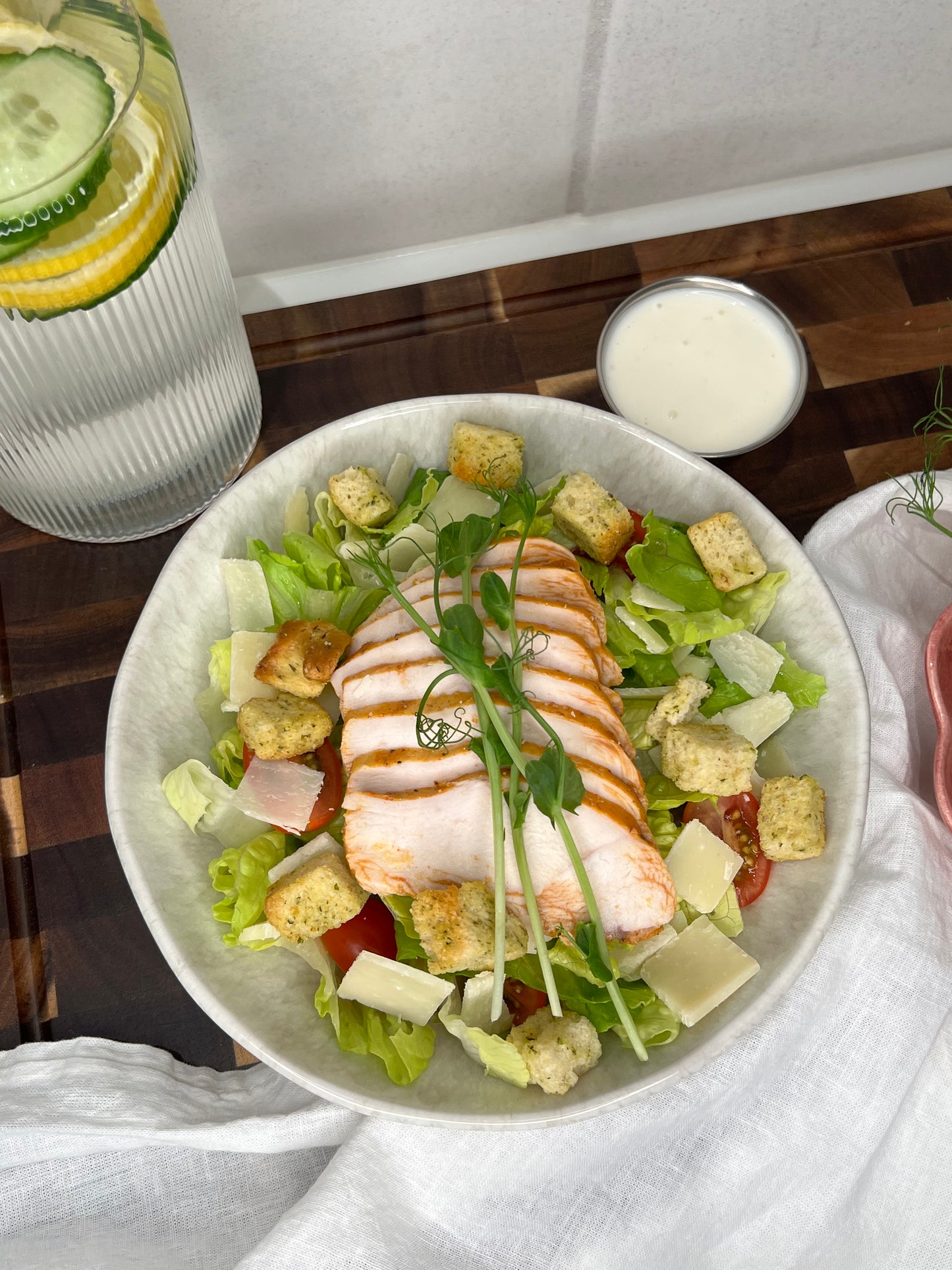 Klassisk caesarsallad